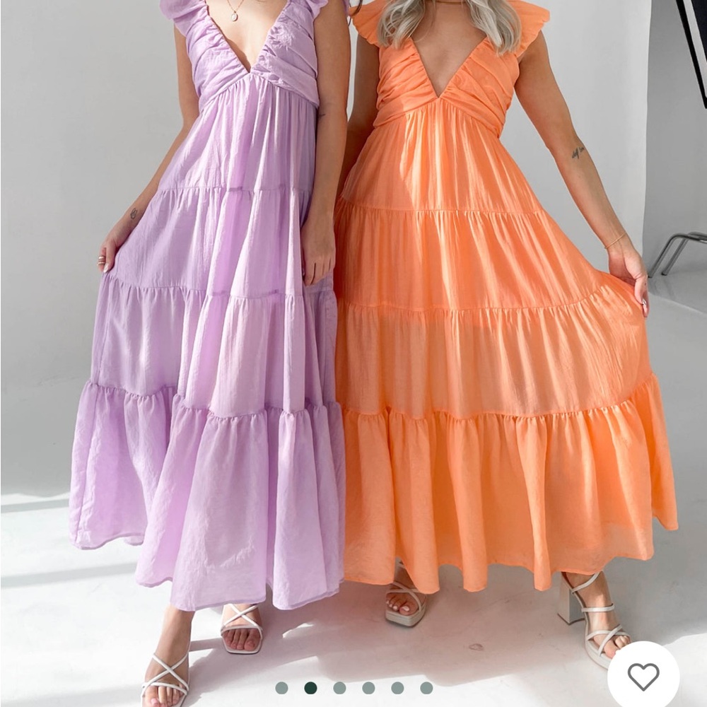Grey Bandit Getaway Dress - Lilac